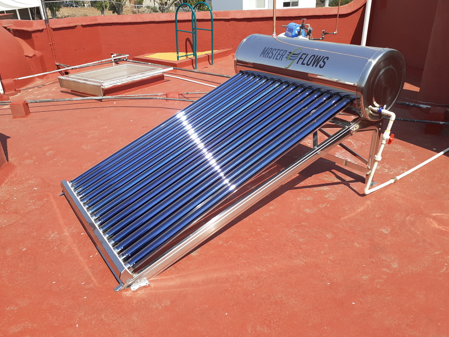 Calentador solar de uso doméstico