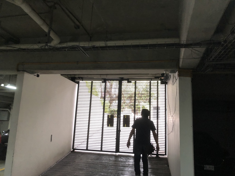 Cámaras en estacionamiento