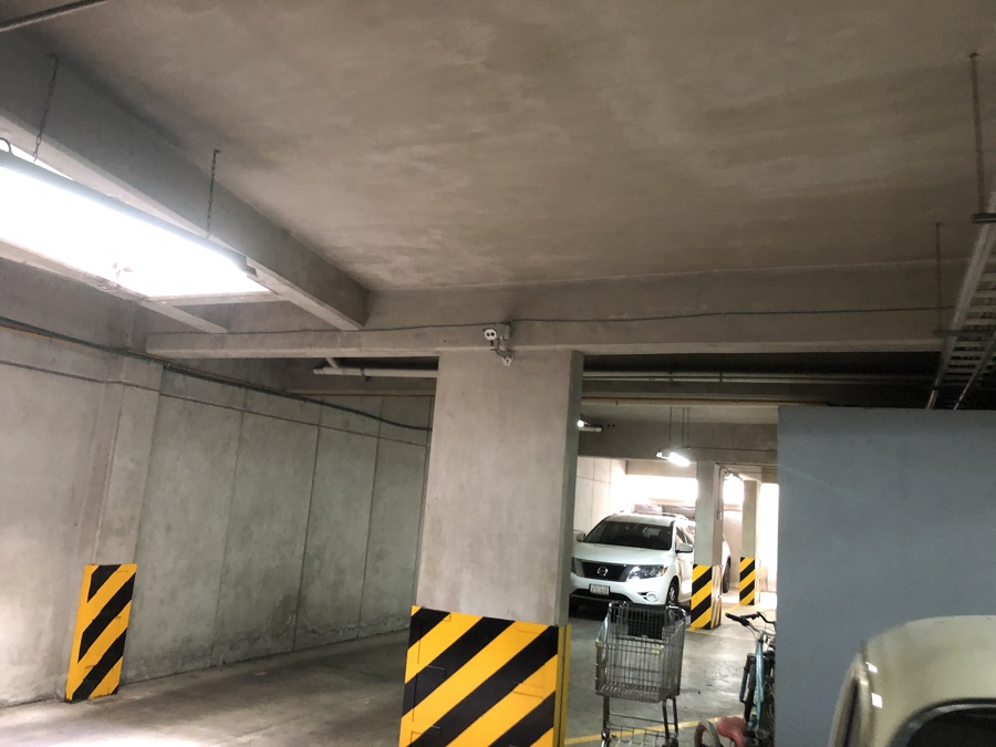 Cámaras en estacionamiento