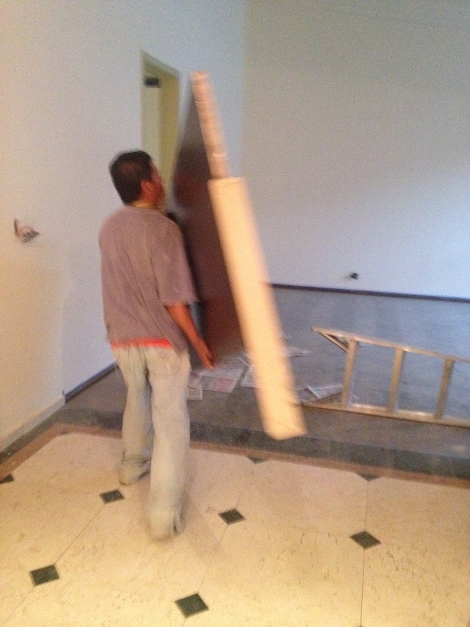 Cambio de acabado en puertas