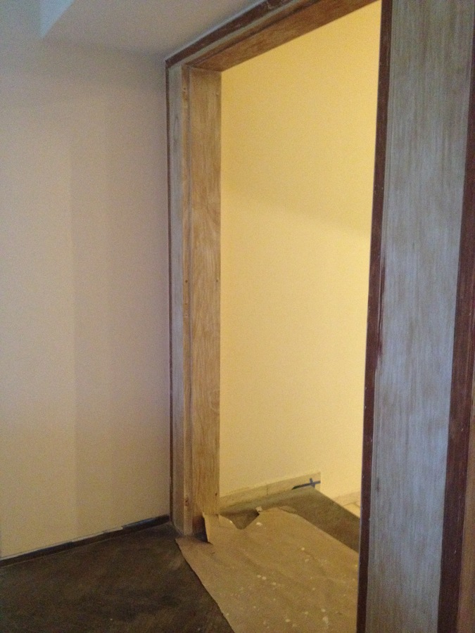 Cambio de acabado en puertas