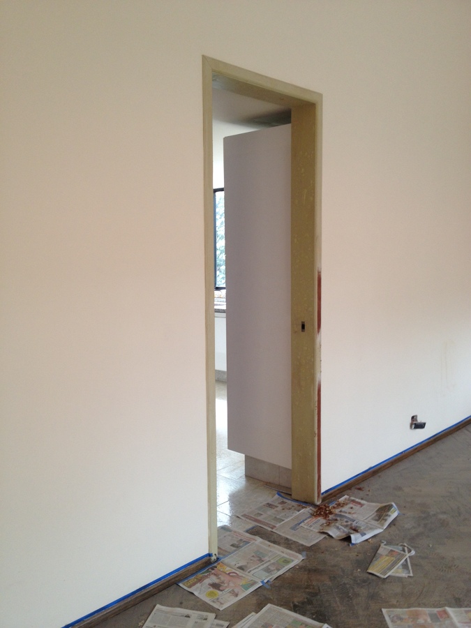 cambio de acabado en puertas de madera