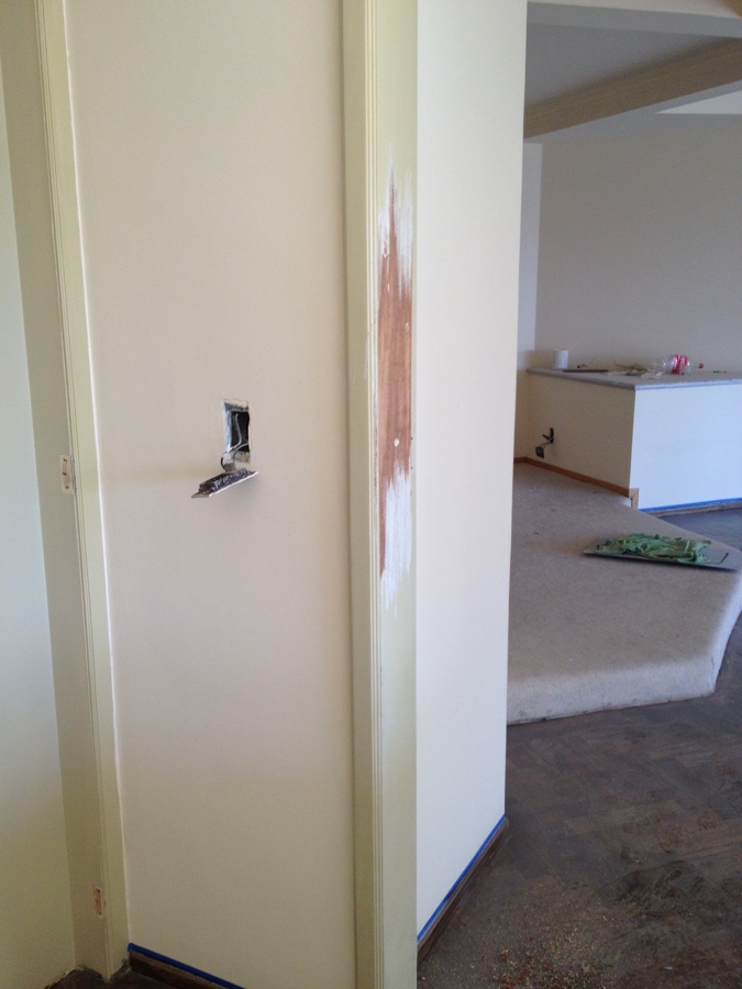 cambio de acabado en puertas de madera