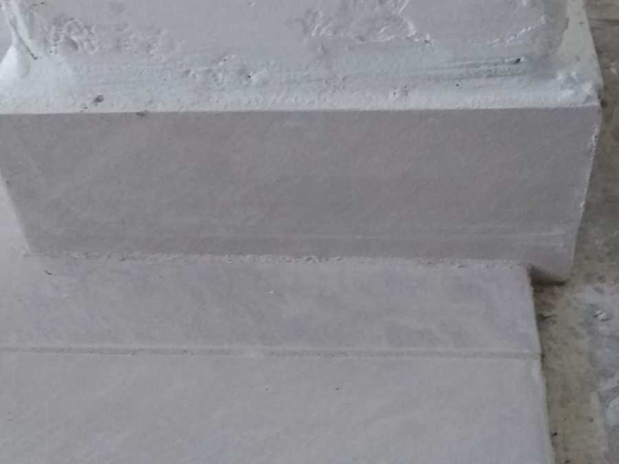 Cambio de zoclo en columnas