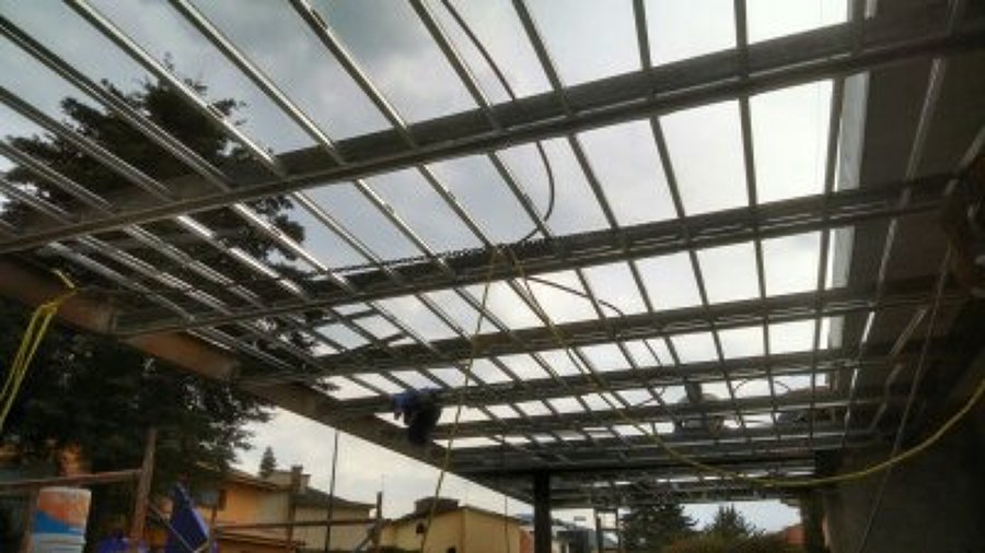 Foto: Casi Terminada la Cubierta de Mantenimiento Preventivo