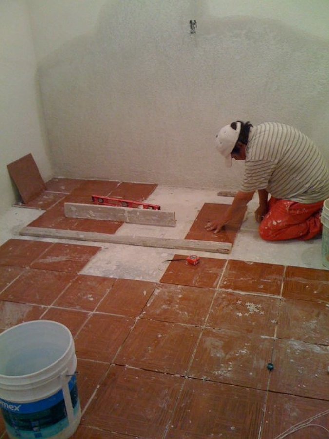 Clínica Col. roma, Rayos x,  colocación piso