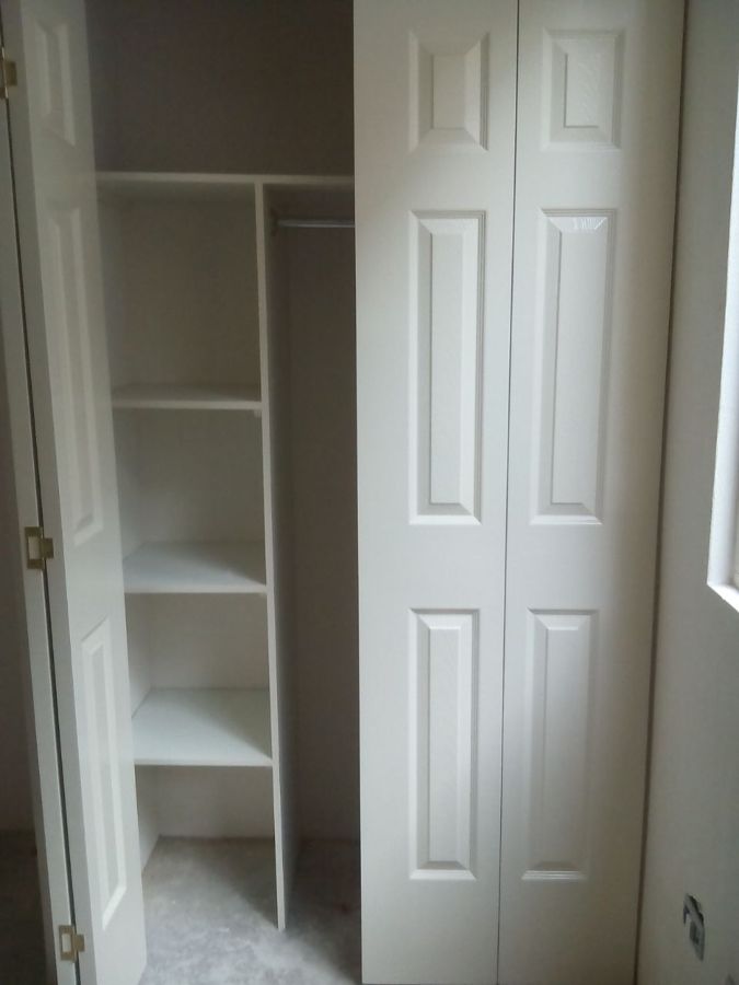 Closet según diseño 