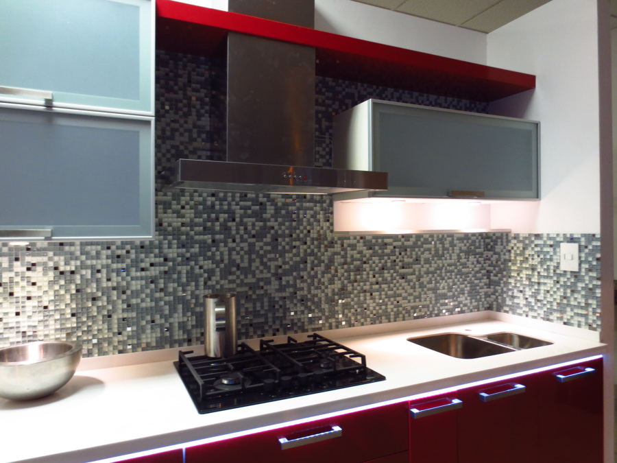 Cocina Alto birllo Rojo