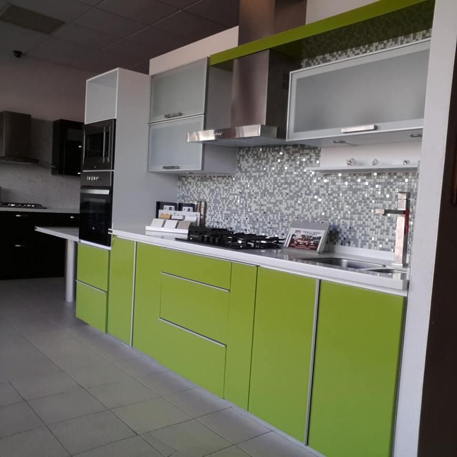 Cocina Alto brillo Verde
