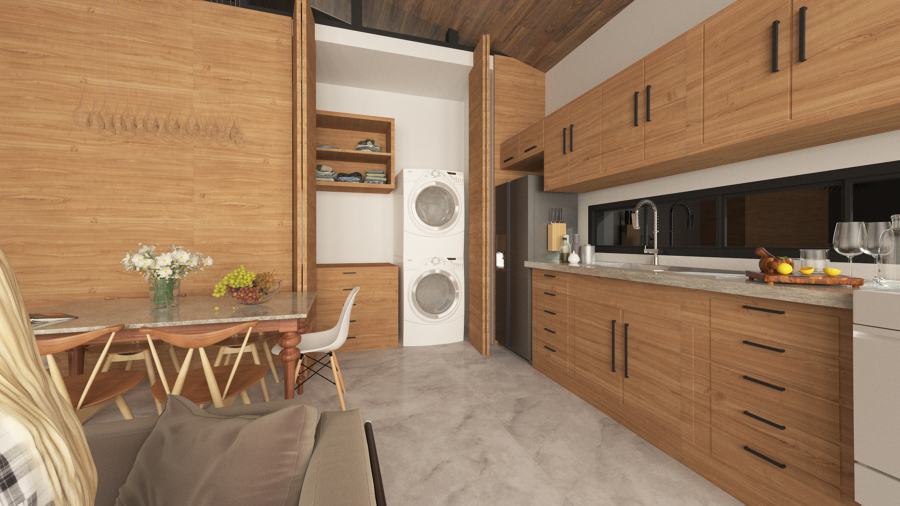 cocina area de lavado