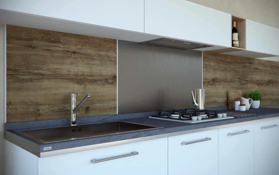 Cocina con Material HPL