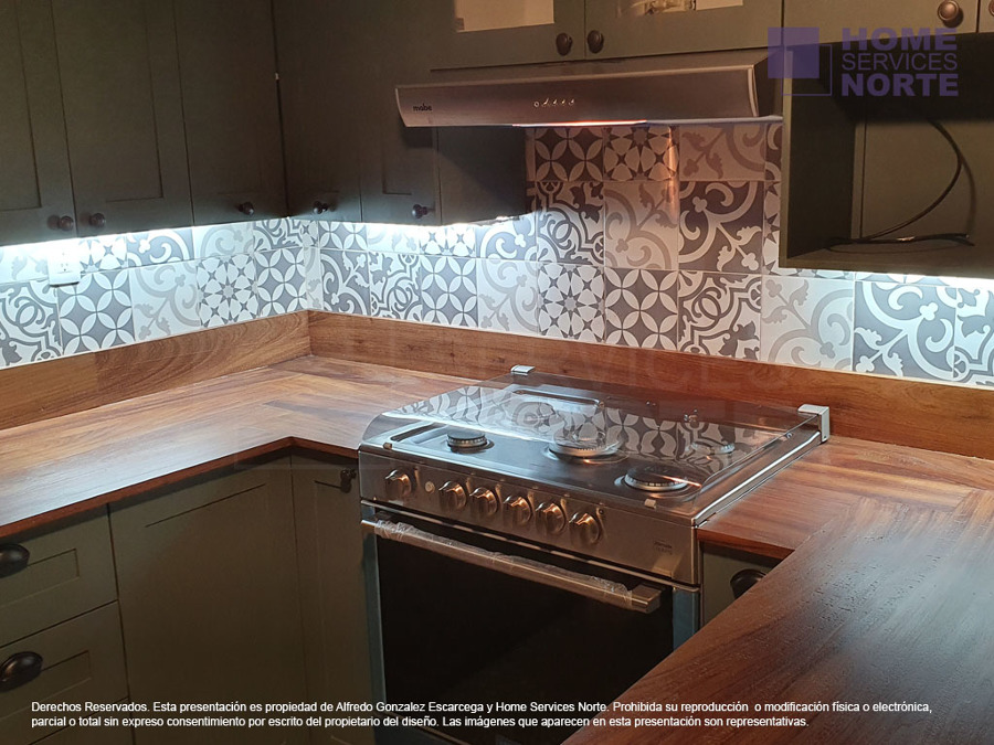 Cocina estilo Farmhouse