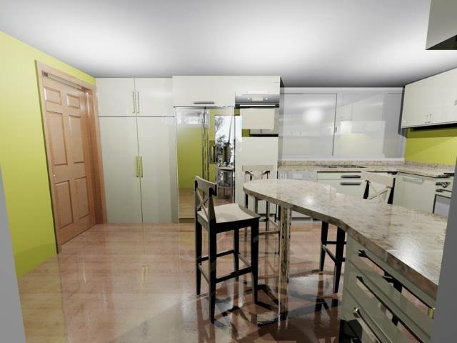 cocina y desayunador