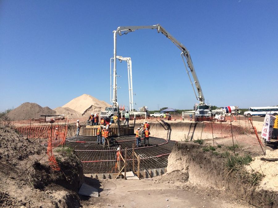 COLADO DE CIMENTACION