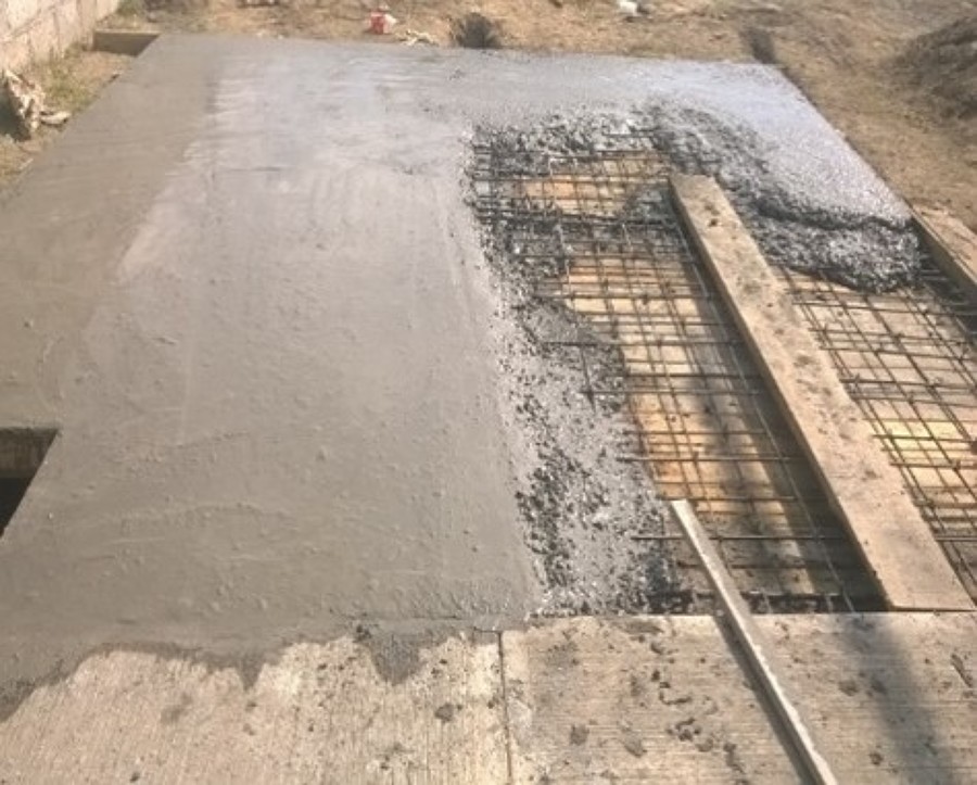 COLADO DE LOSA DE CISTERNA