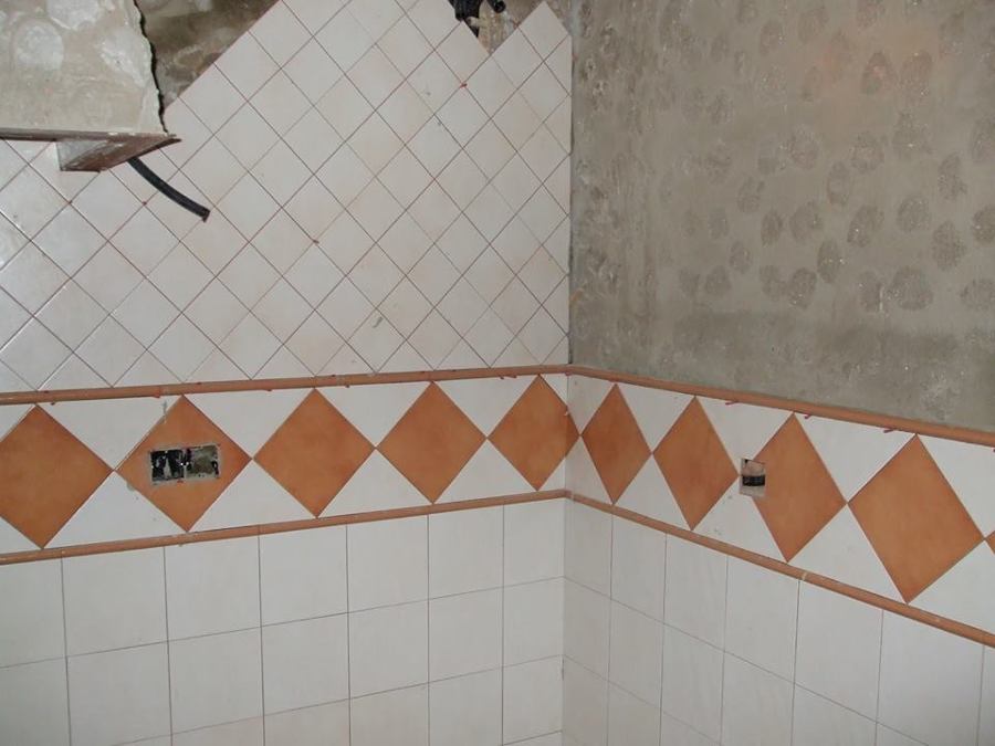 Colocacion de Azulejo.