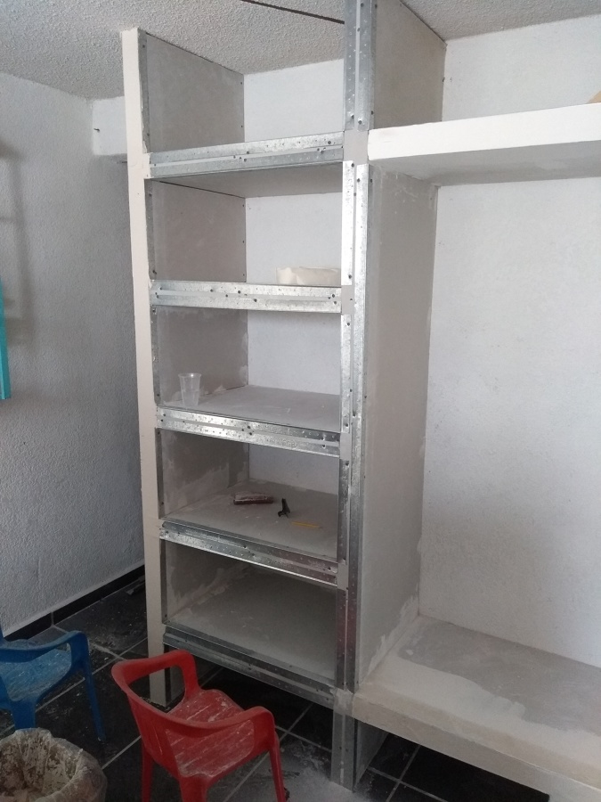 Colocación de esquineros