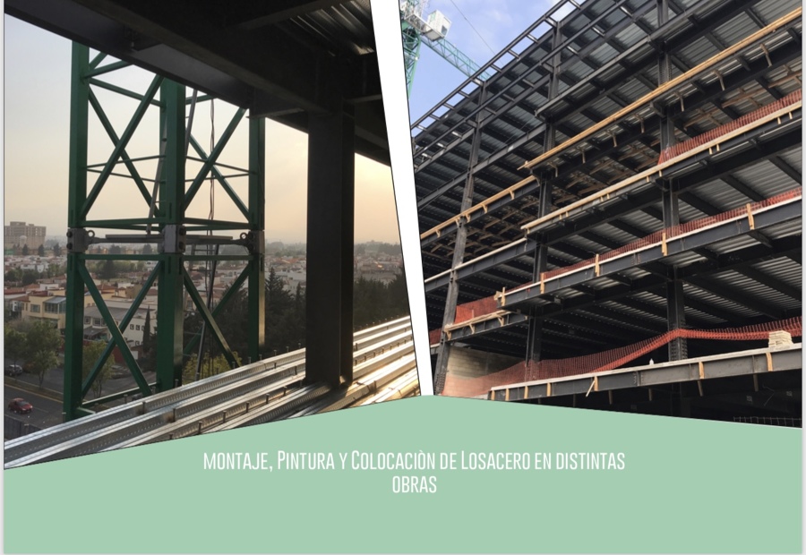 Colocación de losacero
