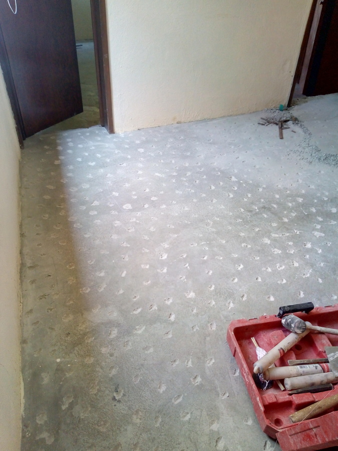 Colocación de lozeta en piso