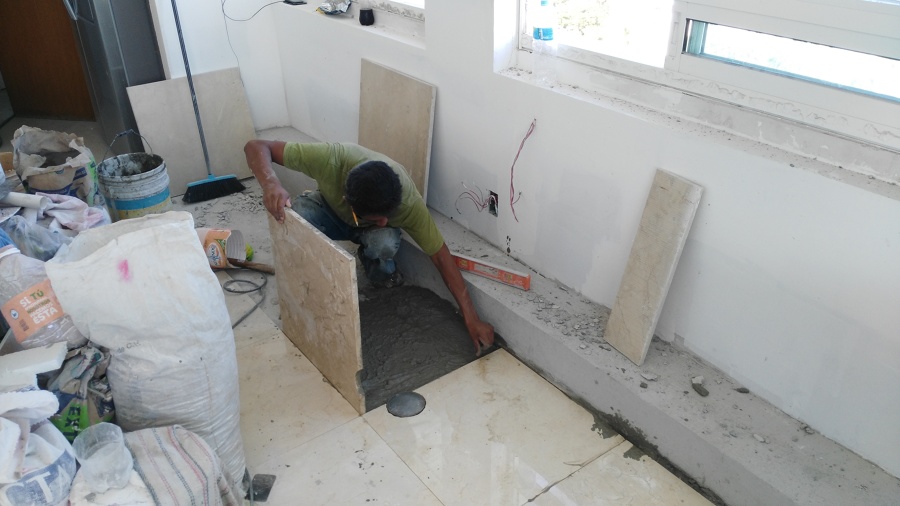 COLOCACIÓN DE MÁRMOL