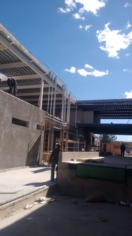 COLOCACION ESTRUCTURA RECIBIR PANEL DUROCK FACHADAS LATERALES