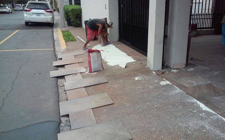 Colocacion piso acceso