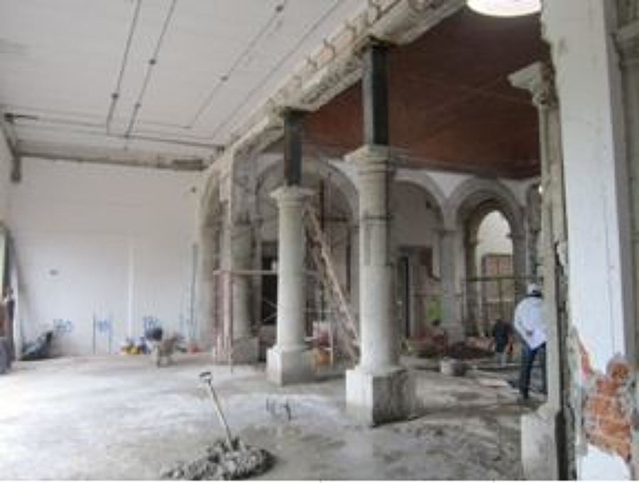 Columnas y caballetes