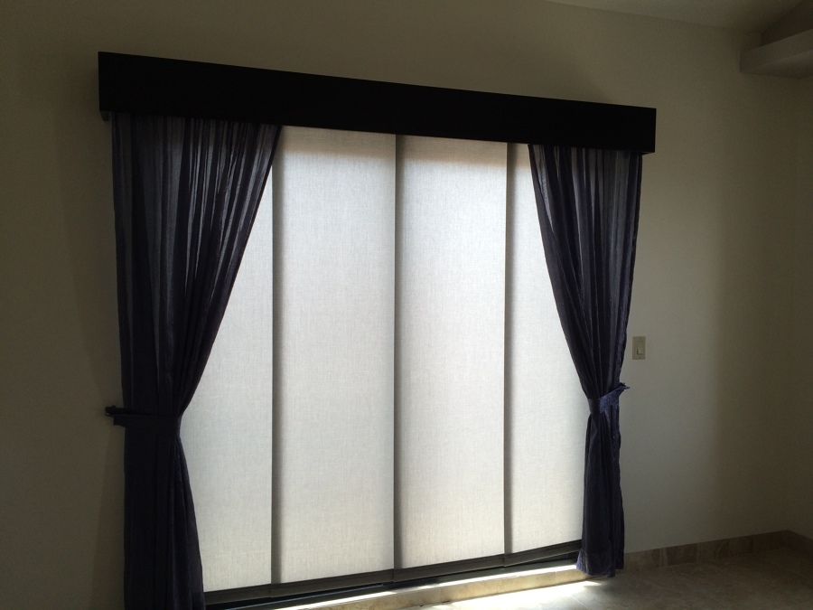 COMBINADAS PANEL CON CORTINA DE TELA