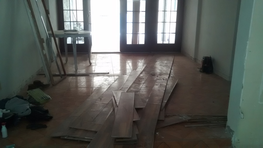 Comedor antes de la renovacion.