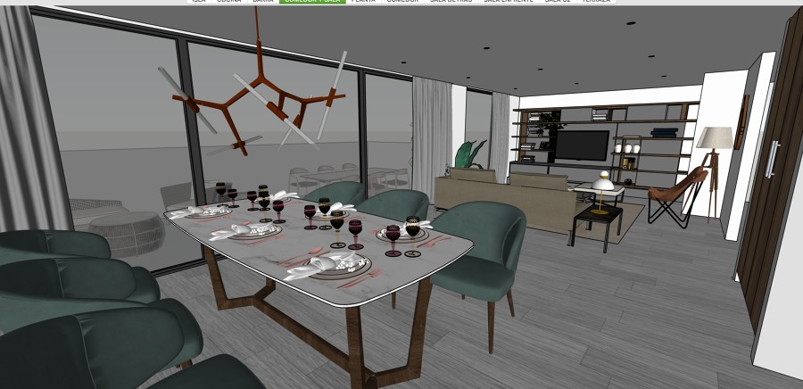 COMEDOR Y SALA