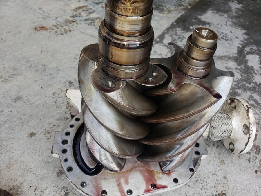Compresor tornillo