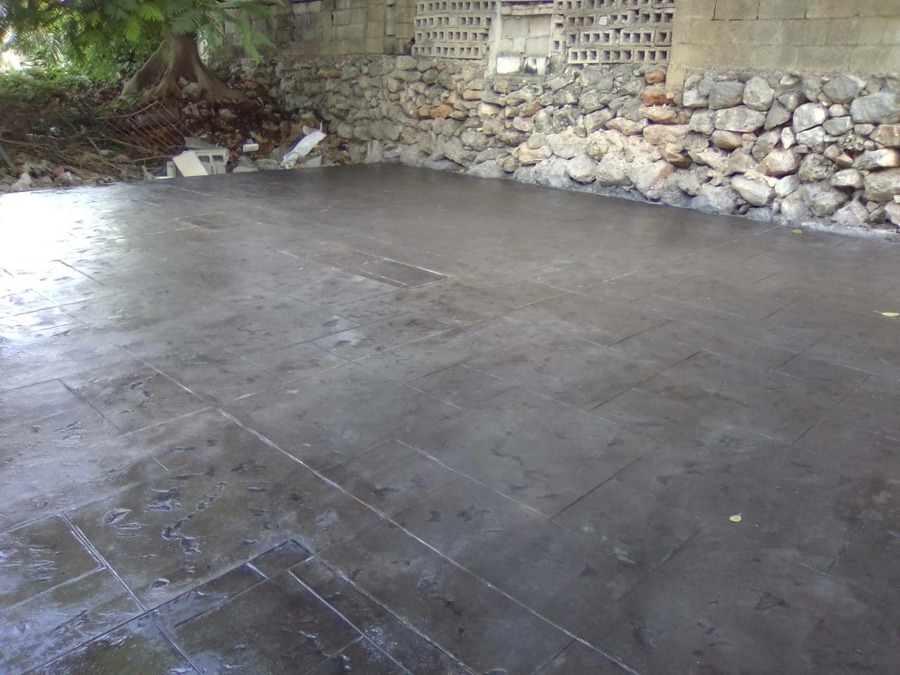 Concreto estampado