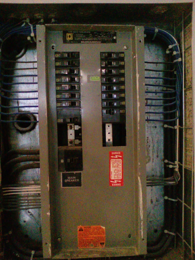 Conexion y peinado de centro de carga servicio normal