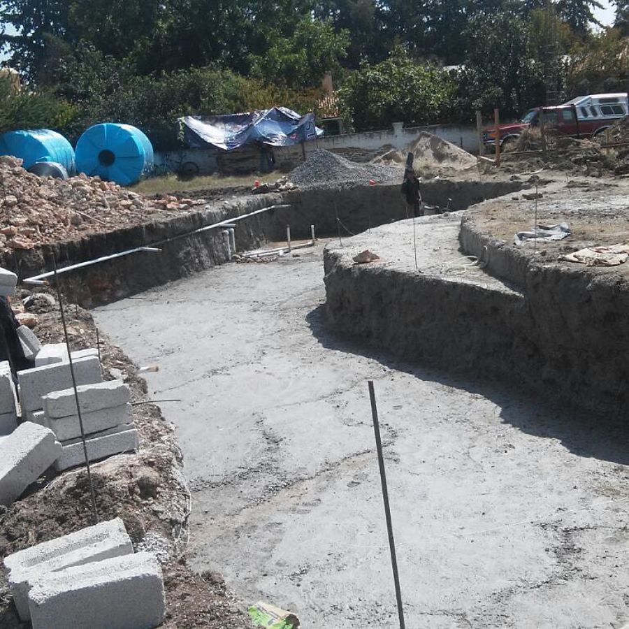 Construcción Alberca en Tequisquiapan