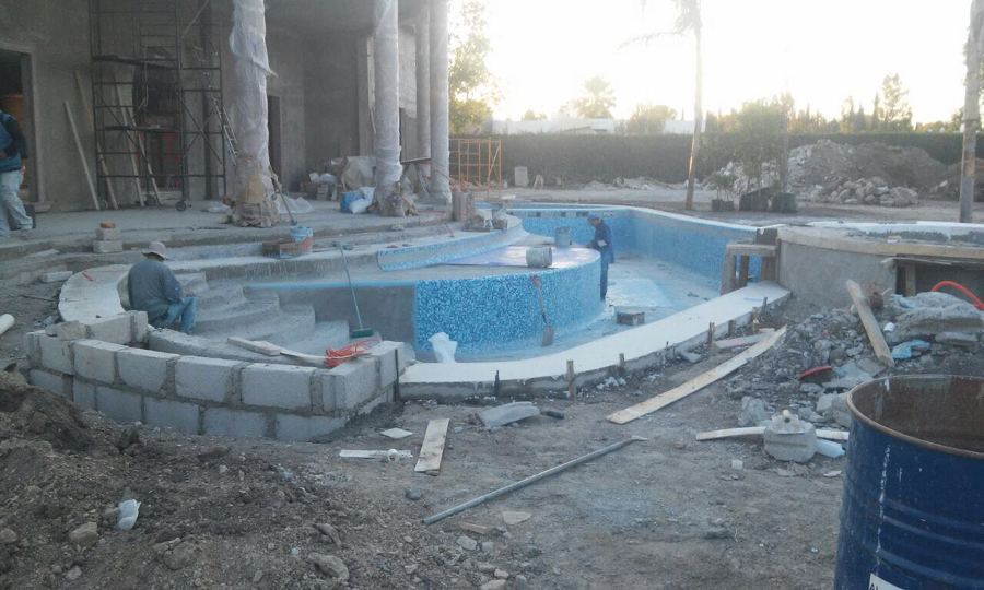 Construcción Alberca en Tequisquiapan