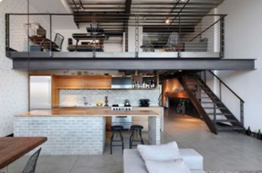 Casa estilo Industrial Pedregal