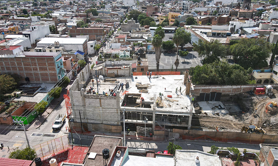 Construcción de tienda en Zapotlanejo, Jalisco.