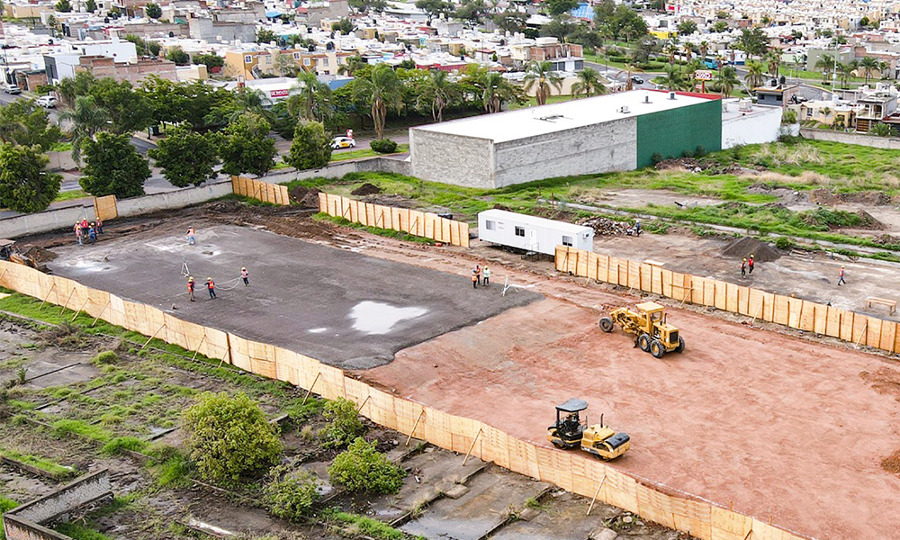 Construcción de tienda nueva en Juanacatlán, Jalisco.
