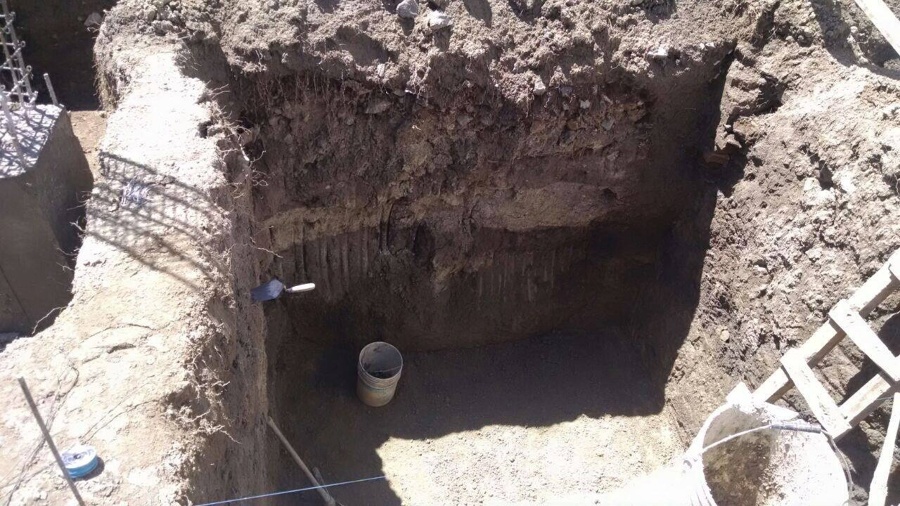 Construcción en proceso en parque Yucatán