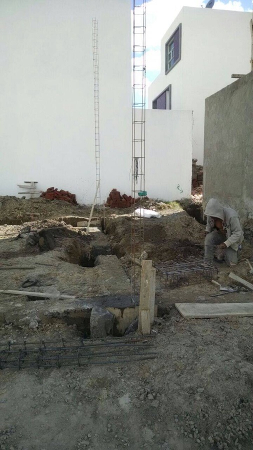 Construcción en proceso en parque Yucatán