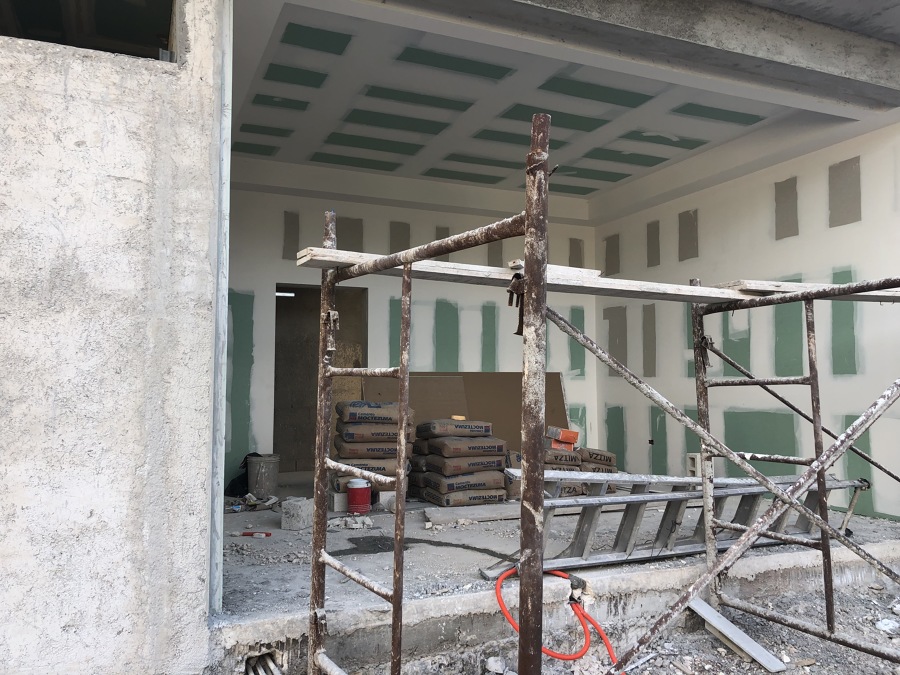 cuarto terminado listo para pintura