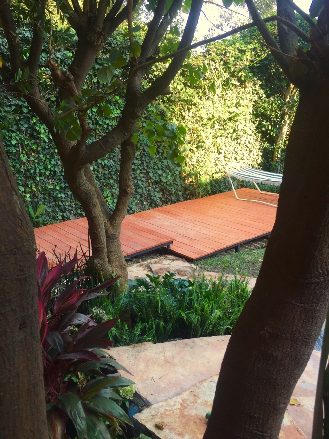 Deck de madera