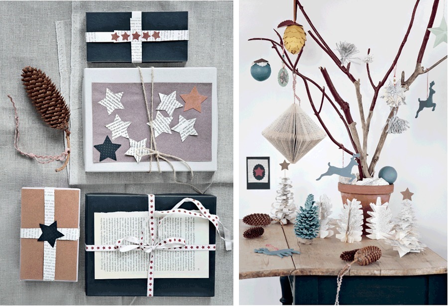 decoración papel