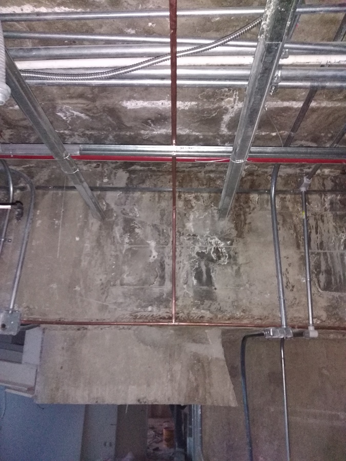 Derivación de la red principal del piso 42