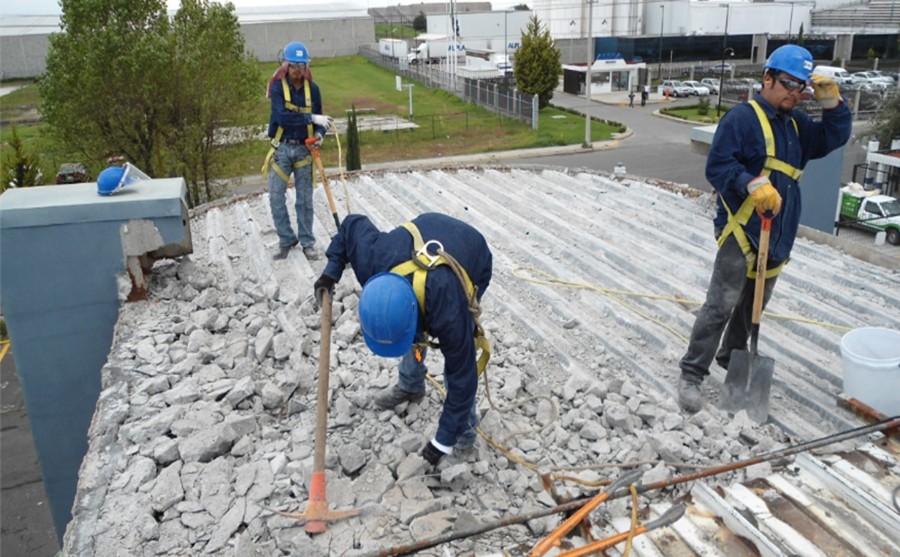 Desmantelamiento en alturas