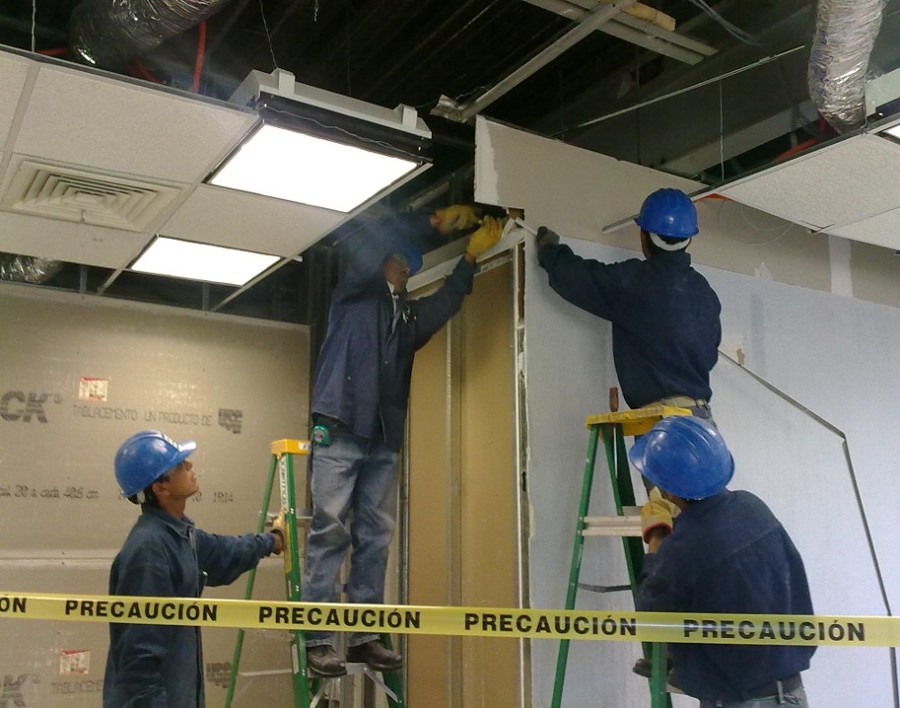 Desmantelamiento tablaroca