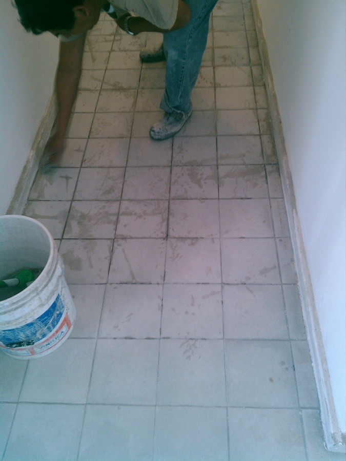 después de desbastar