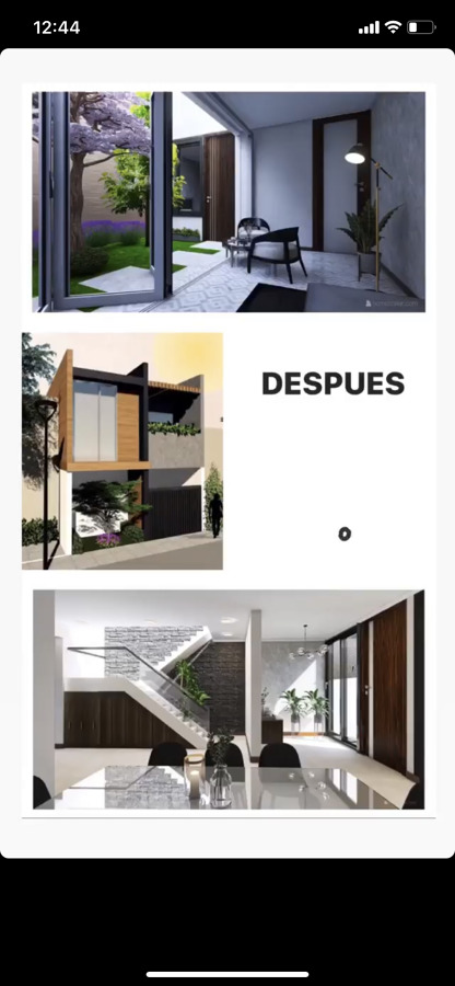 Después de interiores y fachada
