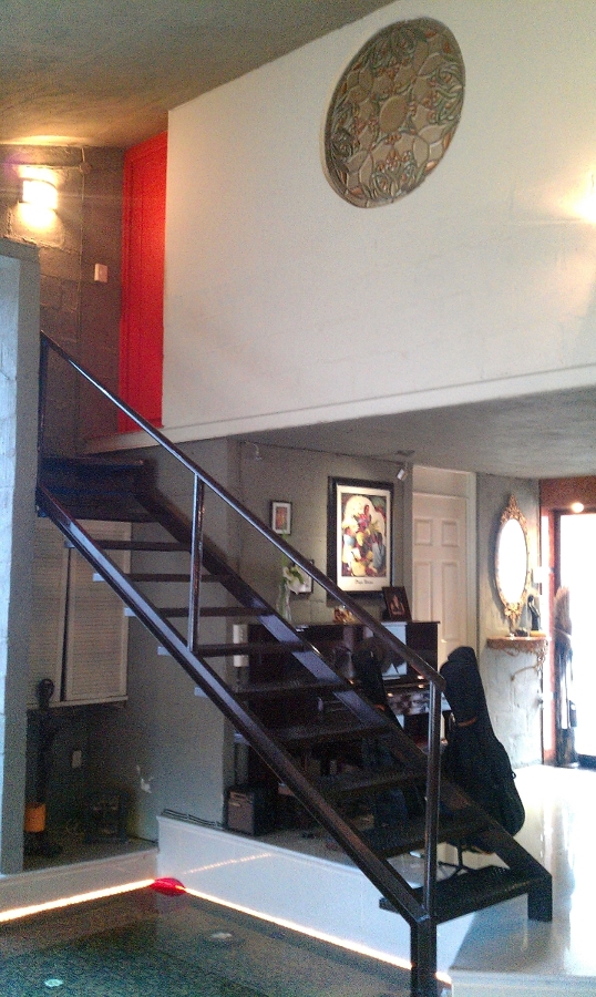 Detalle de escalera.