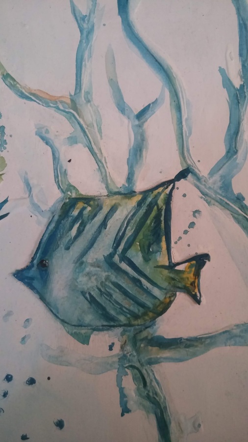 Detalle de un cuadro